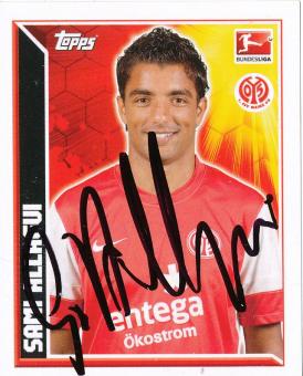 Sami Allagui  FSV Mainz 05   2011/2012  Topps  Bundesliga Sticker original signiert 