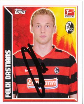 Felix Bastians  SC Freiburg   2011/2012  Topps  Bundesliga Sticker original signiert 