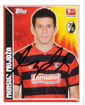 Mensur Mujdza  SC Freiburg   2011/2012  Topps  Bundesliga Sticker original signiert 