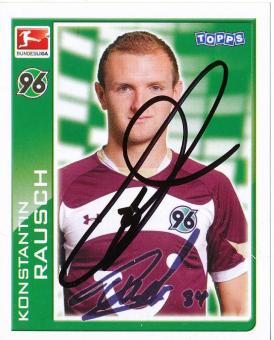 Konstantin Rausch  Hannover 96   2010/2011  Topps  Bundesliga Sticker original signiert 
