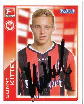 Sonny Kittel  Eintracht Frankfurt   2010/2011  Topps  Bundesliga Sticker original signiert 