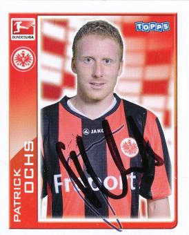 Patrick Ochs  Eintracht Frankfurt   2010/2011  Topps  Bundesliga Sticker original signiert 
