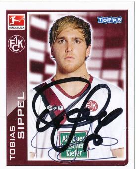 Tobias Sippel  FC Kaiserslautern   2010/2011  Topps  Bundesliga Sticker original signiert 