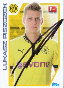 Lukasz Piszczek   Borussia Dortmund  2012/2013  Topps  Bundesliga Sticker original signiert 