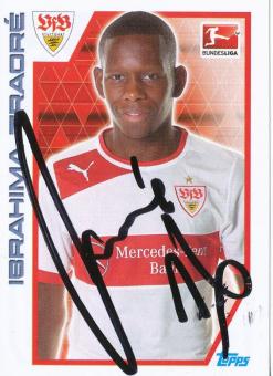 Ibrahima Traore  VFB Stuttgart  2012/2013  Topps  Bundesliga Sticker original signiert 