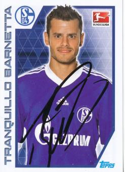 Tranquillo Barnetta  FC Schalke 04  2012/2013  Topps  Bundesliga Sticker original signiert 