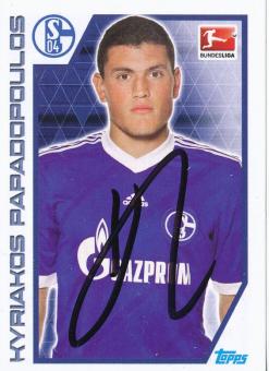Kyriakos Papadopopoulos  FC Schalke 04  2012/2013  Topps  Bundesliga Sticker original signiert 