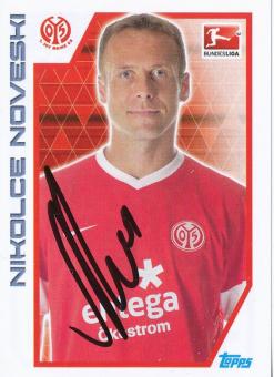 Nikolce Noveski  FSV Mainz 05   2012/2013  Topps  Bundesliga Sticker original signiert 