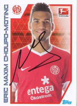 Eric Maxim Choupo Moting  FSV Mainz 05   2012/2013  Topps  Bundesliga Sticker original signiert 