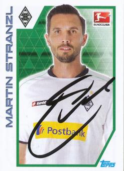 Martin Stranzl  Borussia Mönchengladbach   2012/2013  Topps  Bundesliga Sticker original signiert 