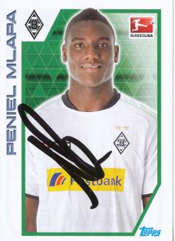 Peniel Mlapa  Borussia Mönchengladbach   2012/2013  Topps  Bundesliga Sticker original signiert 