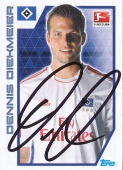 Dennis Diekmeier  Hamburger SV   2012/2013  Topps  Bundesliga Sticker original signiert 
