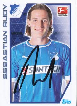 Sebastian Rudy  TSG 1899 Hoffenheim   2012/2013  Topps  Bundesliga Sticker original signiert 
