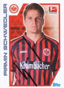 Pirmin Schwegler  Eintracht Frankfurt   2012/2013  Topps  Bundesliga Sticker original signiert 