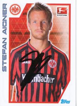 Stefan Aigner  Eintracht Frankfurt   2012/2013  Topps  Bundesliga Sticker original signiert 