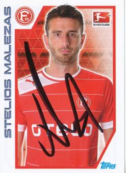 Stelios Malezas  Fortuna Düsseldorf   2012/2013  Topps  Bundesliga Sticker original signiert 
