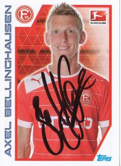 Axel Bellinghausen  Fortuna Düsseldorf   2012/2013  Topps  Bundesliga Sticker original signiert 