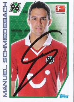Manuel Schmiedebach  Hannover 96  2012/2013  Topps  Bundesliga Sticker original signiert 