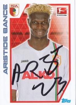 Aristide Bance  FC Augsburg  2012/2013  Topps  Bundesliga Sticker original signiert 