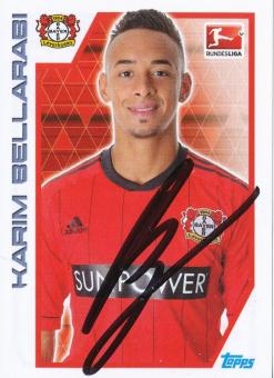 Karim Bellarabi  Bayer 04 Leverkusen  2012/2013  Topps  Bundesliga Sticker original signiert 