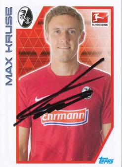May Kruse  SC Freiburg  2012/2013  Topps  Bundesliga Sticker original signiert 
