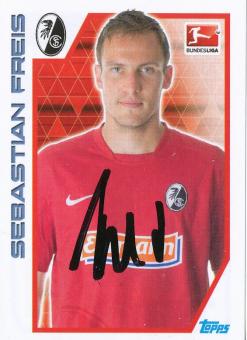 Sebastian Freis  SC Freiburg  2012/2013  Topps  Bundesliga Sticker original signiert 