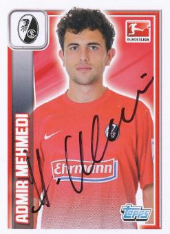 Admir Mehmedi  SC Freiburg  2013/2014  Topps  Bundesliga Sticker original signiert 