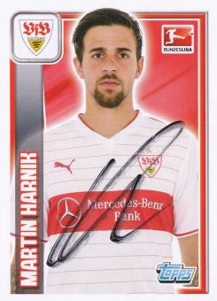 Martin Harnik  VFB Stuttgart  2013/2014  Topps  Bundesliga Sticker original signiert 