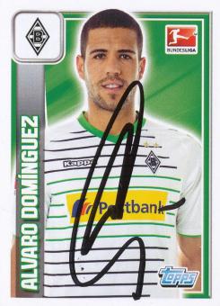 Alvaro Dominguez  Borussia Mönchengladbach  2013/2014  Topps  Bundesliga Sticker original signiert 