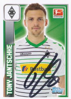 Tony Jantschke  Borussia Mönchengladbach  2013/2014  Topps  Bundesliga Sticker original signiert 