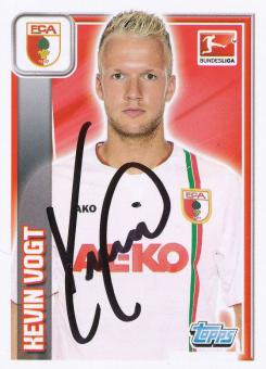 Kevin Vogt  FC Augsburg  2013/2014  Topps  Bundesliga Sticker original signiert 