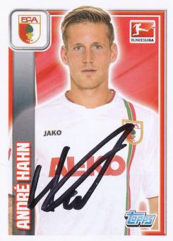 Andre Hahn  FC Augsburg  2013/2014  Topps  Bundesliga Sticker original signiert 