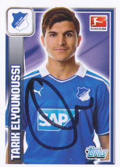 Tarik Elyounoussi  TSG 1899 Hoffenheim  2013/2014  Topps  Bundesliga Sticker original signiert 
