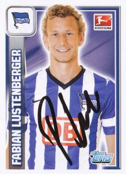 Fabian Lustenberger  Hertha BSC Berlin  2013/2014  Topps  Bundesliga Sticker original signiert 