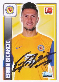 Ermin Bicakcic  Eintracht Braunschweig  2013/2014  Topps  Bundesliga Sticker original signiert 