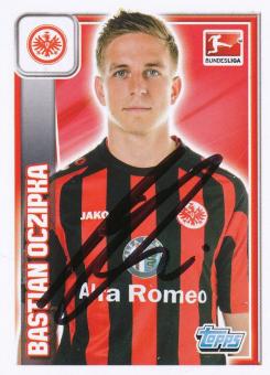 Bastian Oczipka  Eintracht Frankfurt  2013/2014  Topps  Bundesliga Sticker original signiert 