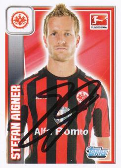 Stefan Aigner  Eintracht Frankfurt  2013/2014  Topps  Bundesliga Sticker original signiert 