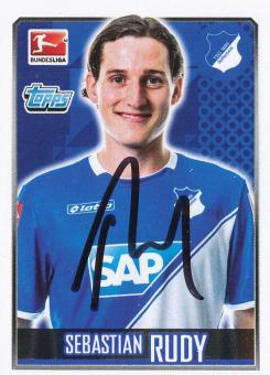 Sebastian Rudy  TSG 1899 Hoffenheim    2014/2015  Topps  Bundesliga Sticker original signiert 