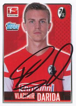 Vladimir Darida  SC Freiburg   2014/2015  Topps  Bundesliga Sticker original signiert 