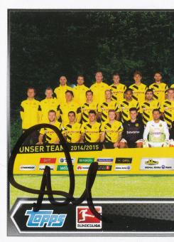 Borussia Dortmund   2014/2015  Topps  Bundesliga Sticker original signiert 