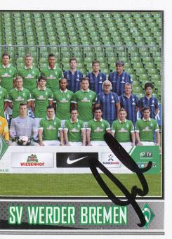 SV Werder Bremen   2014/2015  Topps  Bundesliga Sticker original signiert 