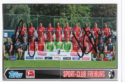 SC Freiburg   2014/2015  Topps  Bundesliga Sticker original signiert 