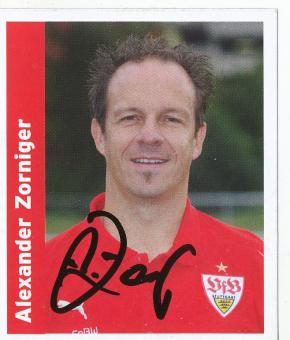 Alexander Zorniger   VFB Stuttgart   Bundesliga Sticker original signiert 