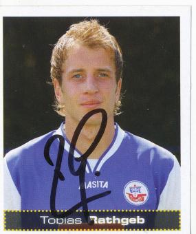 Tobias Rathgeb  FC Hansa Rostock  2007/2008  Panini Bundesliga Sticker original signiert 