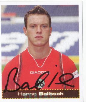 Hanno Balitsch  Hannover 96   2007/2008  Panini Bundesliga Sticker original signiert 