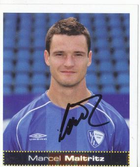 Marcel Maltritz  VFL Bochum  2007/2008  Panini Bundesliga Sticker original signiert 