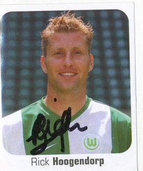 Rick Hoogendorp  VFL Wolfsburg  2006/2007  Panini Bundesliga Sticker original signiert 