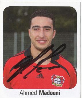 Ahmed Madouni  Bayer 04 Leverkusen  2006/2007  Panini Bundesliga Sticker original signiert 