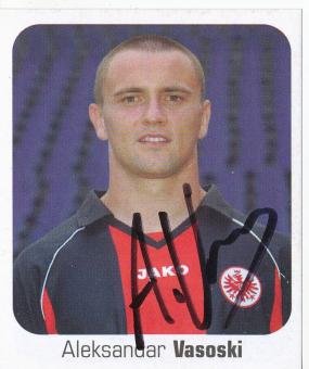 Aleksandar Vasoski  Eintracht Frankfurt  2006/2007  Panini Bundesliga Sticker original signiert 