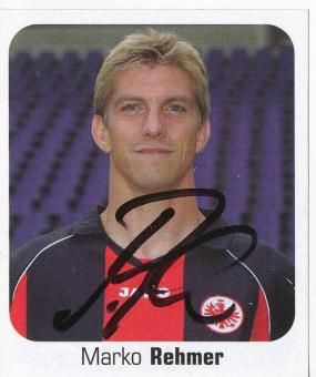 Marko Rehmer  Eintracht Frankfurt  2006/2007  Panini Bundesliga Sticker original signiert 